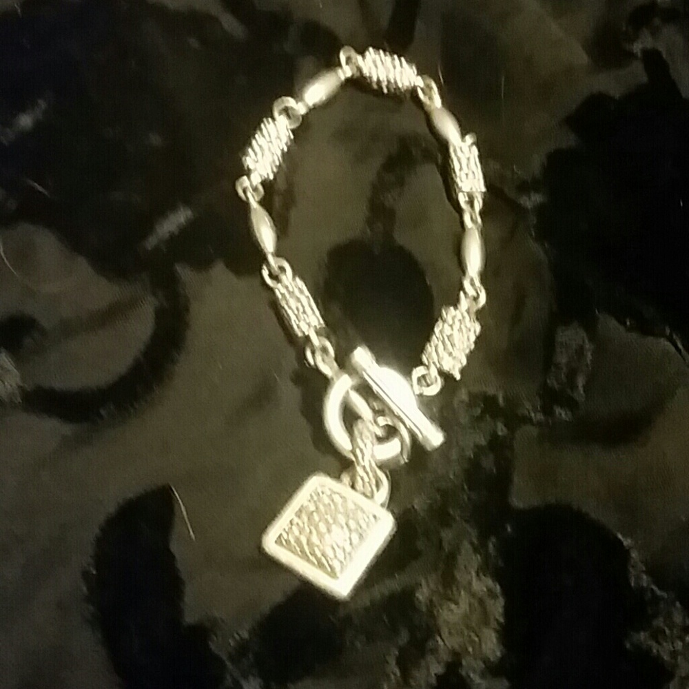 Silver bracelet,  very pretty.